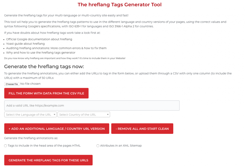 create hreflang tags free technical seo tools