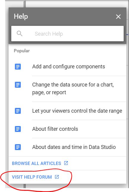 A summary of Google Data Studio: Updates from April 2019