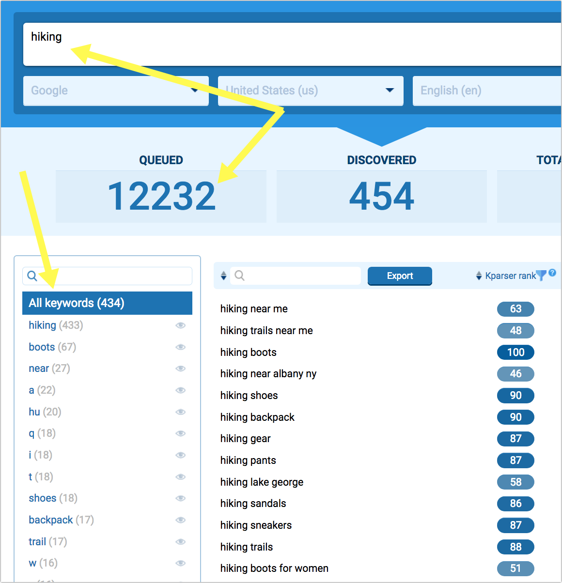 Four Cool Keyword Research Tools You Can Use For Free Now Search Engine Watch