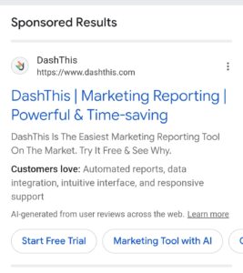 AI-generated summaries