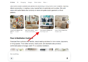 Articles in ai mode