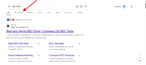 Bing tests AI Mode tab-1