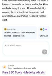 ask a follow-up
