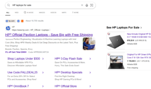 Bing tests new format highlighting top ad and organic results