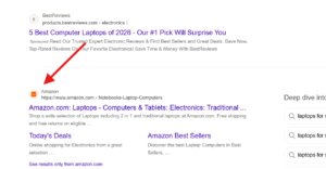 Bing tests new format highlighting top ad and organic results