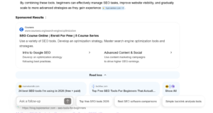 bing ads sitelink