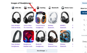 Bing Images now shows Editable tag