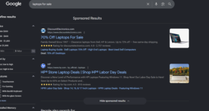 centered sponsored results heading (2)