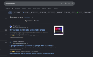 centered sponsored results heading (2)