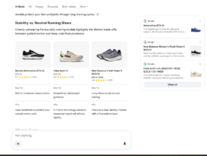 product comparisons