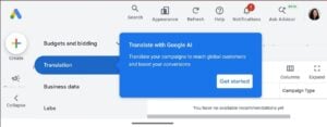 AI translation tool for campaigns
