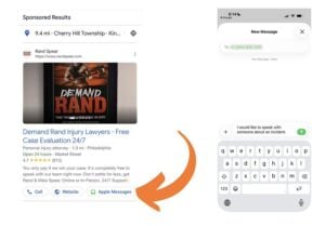 Apple Messages option