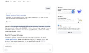 Google AI Mode adds website panels for brand searches