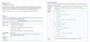 Google Merchant Center adds a question and answer attribute for products