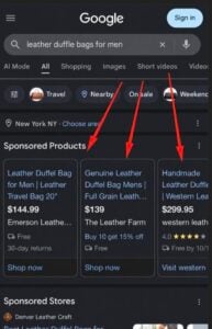 Google Shopping Ads Missing Product Images on Mobile