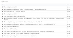 Google Tag Manager adds verbose logging-1
