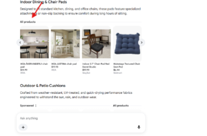 Google tests Sponsored and All products headings