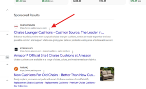 Google tests larger three-dot menu icon on ads