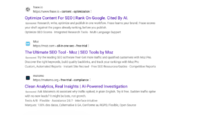 Bing tests bold breadcrumb text in search result URLs