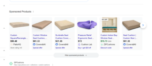 grey box design in Shopping ads