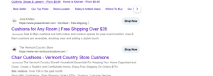 larger CTA button on sponsored ads