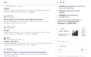 longer AI Overview panel inside Knowledge Panels