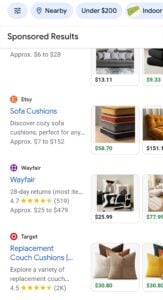 new Featured stores ad design on mobile