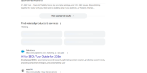 new loading animation for related products and services section