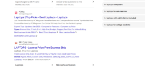 yahoo more blue links in ads