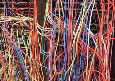 jumble of wires