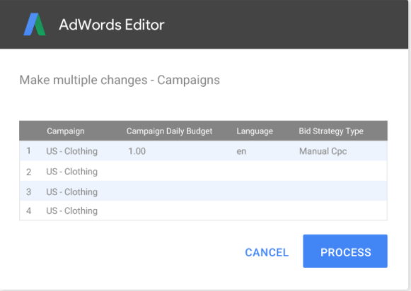 adwords editor offline