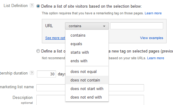 define-a-list-remarketing