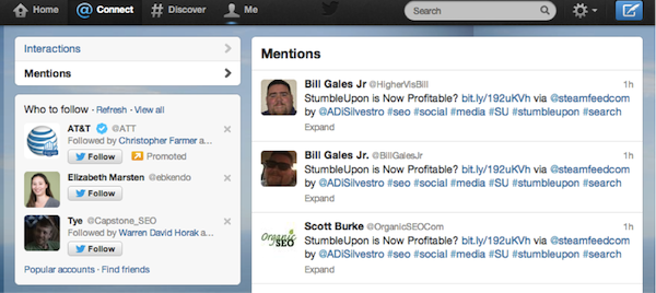 Twitter Mentions Twitter Mentions