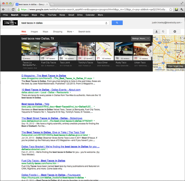 best-tacos-in-dallas-google-local-carousel