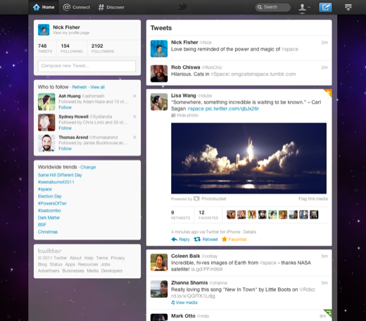 Twitter Profile Redesign