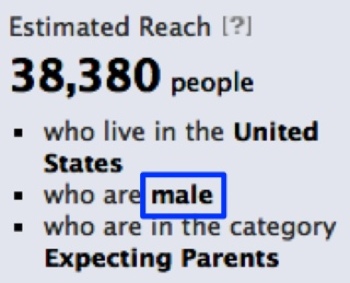 facebook-targeting-expecting-males