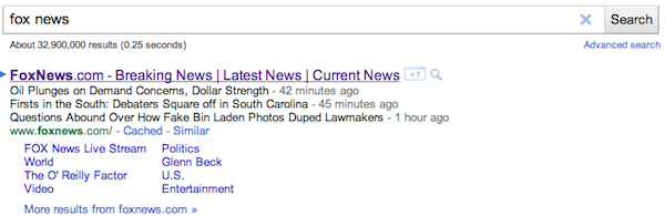 google-fox-news-headlines