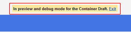 Exit Preview Debug Mode