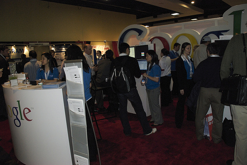 Google booth at SES New York 2008.jpg