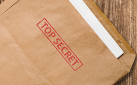 Top secret envelope