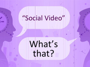 Social Video What's That