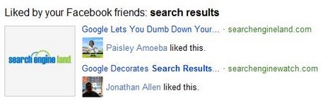 Liked by your Facebook Friends Search Results