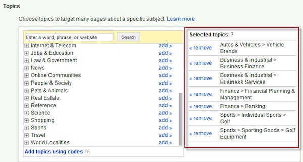 topic-targeting-option-gdn-adwords
