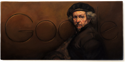 Rembrandt van Rijn Google Doodle