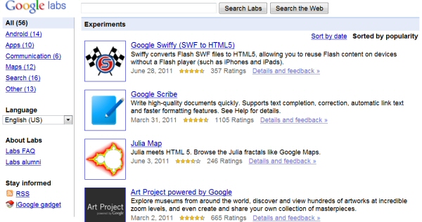 Google Labs