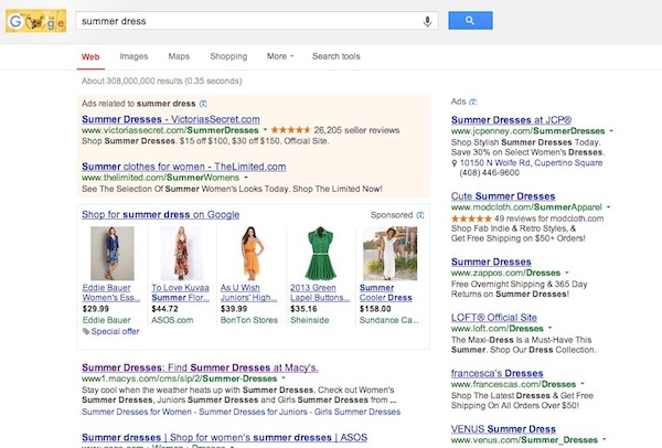 Google SERP Summer Dress Google SERP Summer Dress