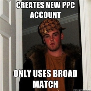 creates-new-ppc-account-only-uses-broad-match
