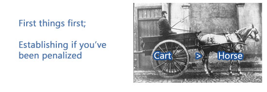 Cart before horse