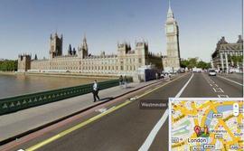 Google Street View on Westminster Bridge Google Street View on Westminster Bridge