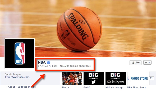 NBA Facebook Page